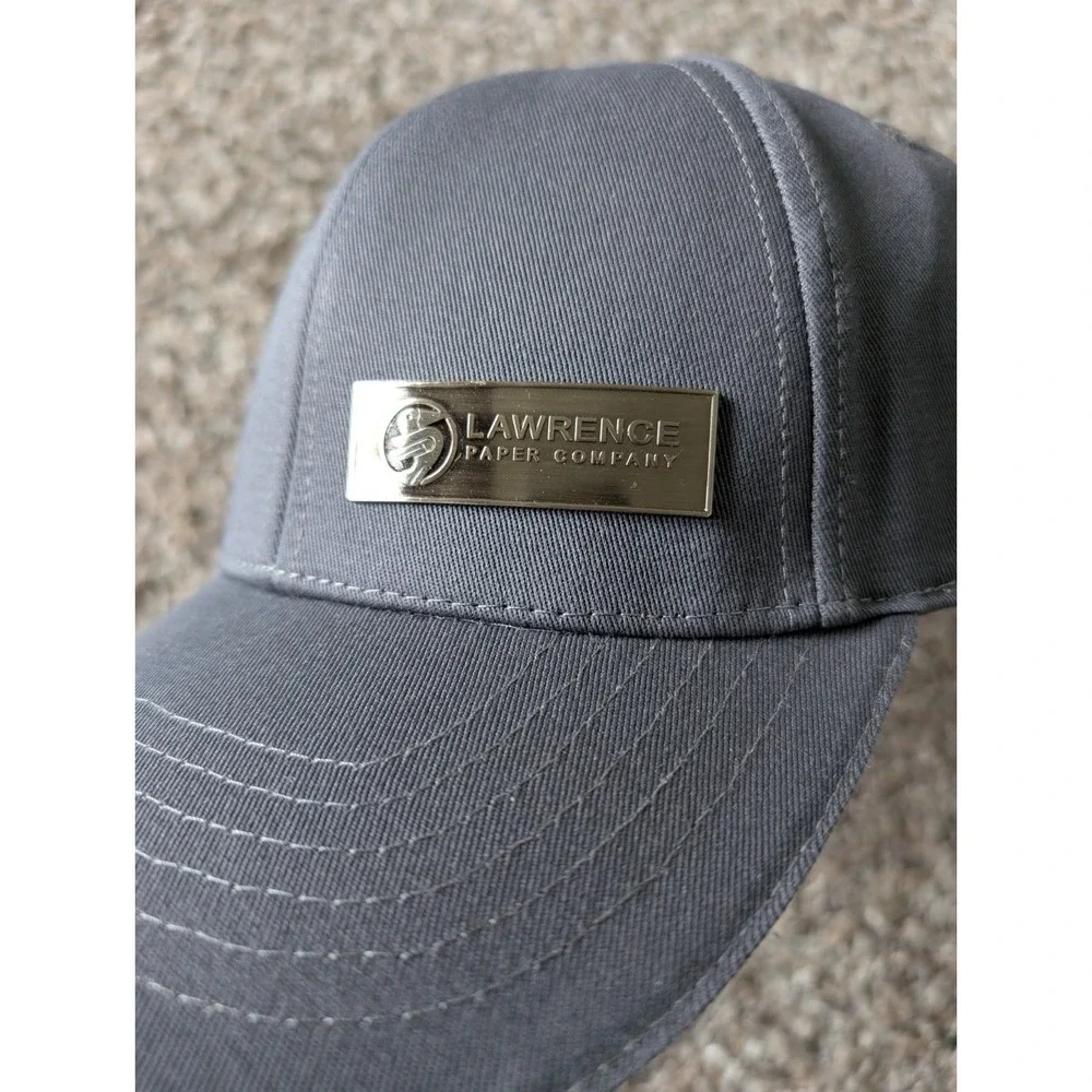 Lawrence Paper Company Jathawk Boxes Division Adult Adjustable Hat Cap USA